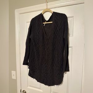 Free People oversized knit sweater
